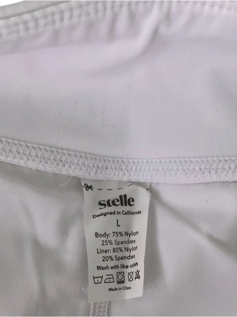 Stelle white athletic